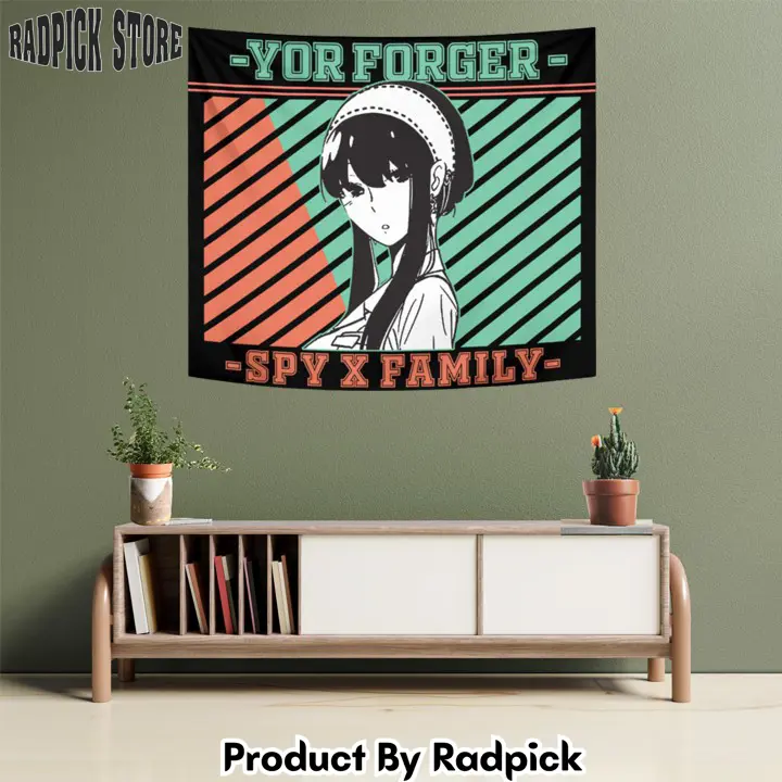 Yor forger tapestry custom anime room wall decor  rp5948810